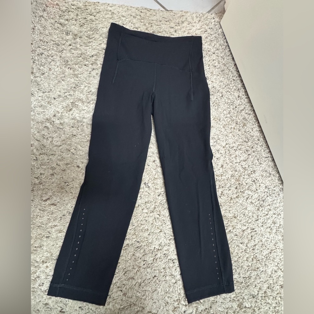 Women's Lululemon Black Fast and Free Leggings